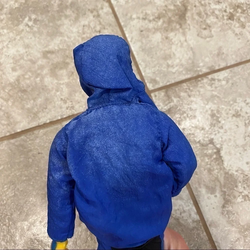 Vintage Max Steel Combat Diver 12” Action Figure W/ Hoodie Movable Ankles Pants